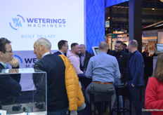 Weterings Machinery had een prachtige, gloednieuwe stand